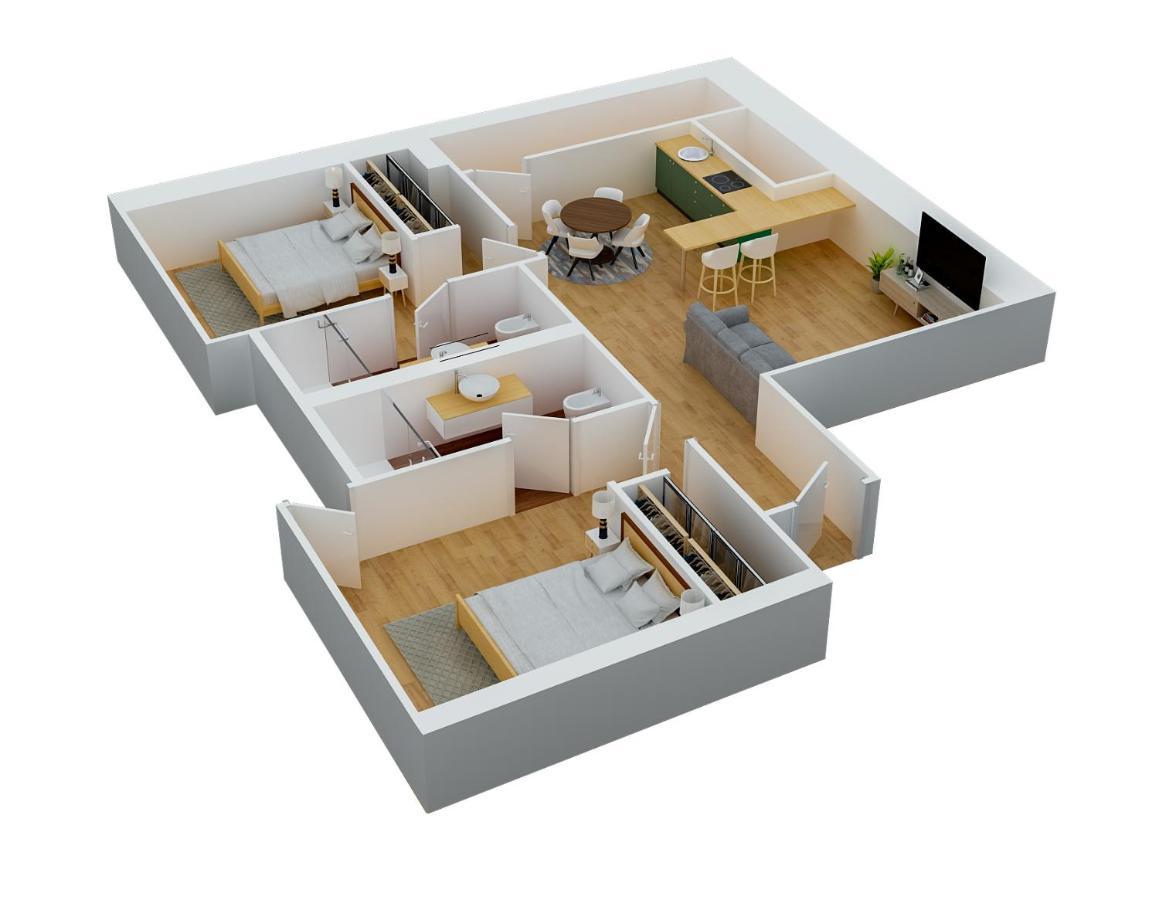 גוריציה Loving My Rooms 1 - Deliziosa Mansarda In Centro מראה חיצוני תמונה